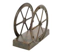 Artibetter Farmhouse Kitchen Napkin Holder Iron Tissue Dispenser with Space-Saving Upright Structure, Golden Metal Serviette Holder for Table, for Restaurant and Cocktail Settings