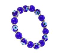 Artibetter Fashionable with Comfortable Wear and Versatile Use Evil Eye Bracelet Blue for Women, Glass Beaded Strand for Daily Wear and Parties