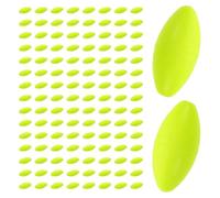 Artibetter Fishing Float Beads round Shape Foam for Coarse Fishing Yellow 100pcs Tangle-resistant Feature and High Buoyancy in Complex Environments