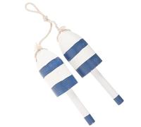 ARTIBETTER Float Simple Mediterranean Vintage Hanging Nautical Wooden Decoration with Details and Delicate Style, Hanging Ornament Wall Or for Bedroom Cafe