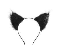 Artibetter Fox Animal Ear Headband for Cosplay Costume Prop White Ears Suitable for Fantastic Mr Fox Theme Parties and Animal Headbands for Boys and Girls