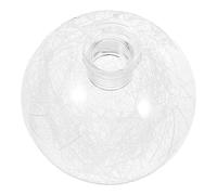 Artibetter G9 Glass Globe Lamp Shade 3.94 in Clear Crackle Replacement Lamp Cover for Ceiling Pendant Light Threaded Base Indoor Hanging Fixture 1 Pack