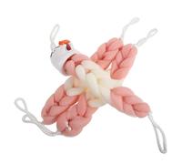 Artibetter Ghost Design Bath Loofah with Gentle and Effective Exfoliation, Nylon and Plastic Material, Soft Stretchable Sponge for Daily Bathing and Halloween Themed Bathroom Accessory