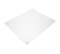 Artibetter Glass Mouse Pad Frosted Glass Desk Mat with Rounded Corners, Smooth Surface, 36x30 Cm, for Office and Working