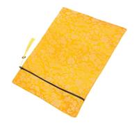 Artibetter Golden Cloth Scripture Bag with Zipper for Protecting Prayer Books and Scriptures, Stylish and Easy to Clean Bible Carrying Case Suitable for Everyday Use and Occasion