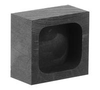 Artibetter Graphite Oil Groove Casting Mold Black Metal Casting Mold for Melting Metals Conducting Experiments