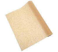 Artibetter Greaseproof Paper Roll Featuring Easy Cleanup Made of Brown Parchment Paper for Baking, for Microwave and Oven Use and Suitable for Cookies and Vegetables Cooking