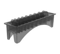 Artibetter Hair Clipper Storage Case with 10 Slot Comb Organizer, Sturdy and Portable Tool Organizer for Clippers and Limit Combs, for Home and Professional Barber Use