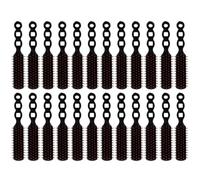 Artibetter Hairdressing Massage Combs for Curly Hair 24Pcs with Sturdy PP Material for Gentle Scalp Stimulation and Daily Detangling