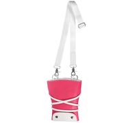 Artibetter Hairdressing Tool Organizer Pu Pouch with Multiple Compartments Stylish White Scissor Kit Container for Professional Barber Haircut Storage and Multifunction Use