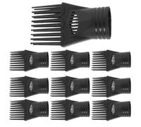 Artibetter Hairdryer Nozzle Attachment Comb for Concentrated Airflow, 10pcs Set Hair Dryer Accessory Compatible with Blow Dryers, Lightweight Design for Salon and Home Styling