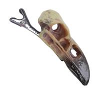 ARTIBETTER Halloween Skull Hair Clip Resin Barrette Decorative and Versatile Styling Accessory for Performance and Everyday Use Unique Creative Design a Playful Outfit Look