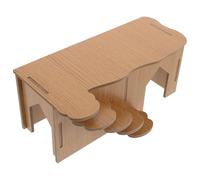 Artibetter Hamster House Multi Chamber Habitat Hideout for Gerbils Hamsters Small Animals Climbing Ladder Easy Assembly