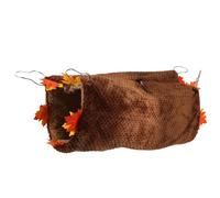 Artibetter Hamster Soft Plush Tunnel Hanging Hammock for Small Pets Guinea Pigs Ferrets Cozy Hideout for Sleep and Activity