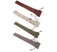 Artibetter Hand Fan Bags Cloth Material Folding Portable Convenient for 4pcs and Storage, Handheld Fan Holder Spring Festival Suitable for Bridal Shower