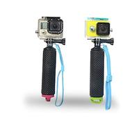 Artibetter Hand Grip Selfie Stick with Waterproof Abs and Silicone Body for Action Cameras Floating Adjustable Strap Anti-skid Design for Water Sports and Diving