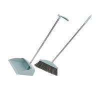 ARTIBETTER Handheld Broom Seamlessly Fit The Ground and Dustpan Cleaning Accessories Stainless Steel and Material and Collect Trash from Narrow Corners for Home and Dorm