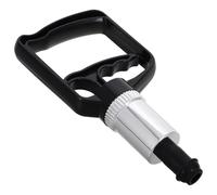 Artibetter Handheld Vacuum Cupping Pump Manual Replacement Tool for Muscle Therapy, Large Electroplated Handle Suitable for Dry Cupping at Home