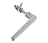 Artibetter Heat-Resistant Wood Stove Door Handle Replacement Metal Pull Grip with Non-Slip Textured Surface for Fireplaces Pellet Stoves BBQ Grill Furnace Door Upgrade
