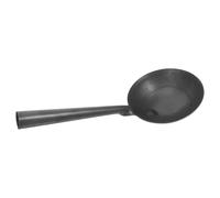 Artibetter Heavy Duty Iron Sewer Spoon Reusable Metal Dung Cleaning Scoop with Long Handle for Efficient Sludge and Blockages Removal in Garden Gutters and Tanks