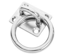 Artibetter Heavy for Swing Plate Pad Stainless Steel with Hook Unique Shape and Wear Resistance for Hanging Play Ceiling Anchors Suitable Outdoor Equipment