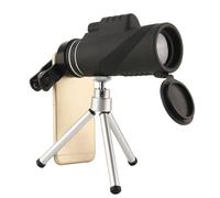 Artibetter High-definition Monocular 40x60 with Tripod and Phone Holder Single-tube Telescope Portable with High Magnification and High-transparency Glass for Bird Watching and Football