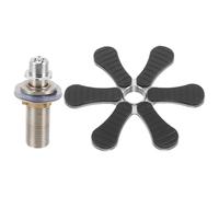 Artibetter High Pressure Stainless Steel Cup Washer for Kitchen Sink Automatic Multi-angle Spray Glass Rinser Quick One-press Bottle Cleaner for Home Bar Coffee Shop Use