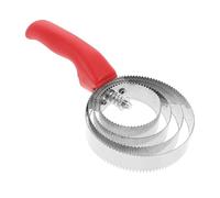 Artibetter Horse Curry Comb with Ergonomic Handle and Doublesided Design for Comfortable Grip, Stainless Steel and Plastic Livestock Shedding Comb Suitable for Horses and Cows, Versatile Use