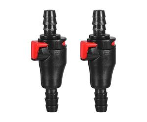 ARTIBETTER Hydration Bladder Connector Plastic Hose Coupling Water Bladder Leakproof 2pcs Quick Connect Adapter with Reliable Compatibility for Hiking Backpack Outdoor Sports