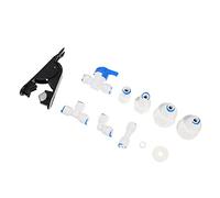 Artibetter Ice Maker Line Connect Fittings and Coffee Maker Line Connector Kit, 9pcs Water Inlet Pipe Adapter Set for Refrigerator and Coffee Machine Installation