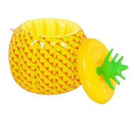Artibetter Inflatable Wine Cooler Ice Bucket with Lid, PVC Pineapple Shape, Lightweight Foldable Beer Holder Water for Swimming and Travelling, Outdoor Ice Bucket
