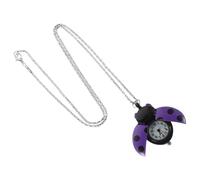 Artibetter Insect Pendant and Alloy Glass Material Vintage Pocket Watch with High Precision Quartz Movement Cute Beetle Charm Keychain for Daily Use and Handbags