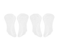 ARTIBETTER Insole for Fallen Arches High Arch Insoles Silicone Half Size Shoe Inserts 2 Pairs for Dress Shoes Supports for Dress Sandals Men and Women
