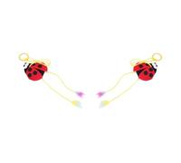 Artibetter Interactive Cat Molar Chew Ropes and Increase Interaction between You and Your Cats 2pcs Made of Chemical Fiber Nylon with Assorted Colours to Protect Furniture