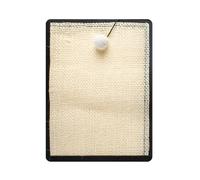 Artibetter Khaki Sisal Cat Scratch Board for Indoor Cats with Furniture Protector Function, Satisfies Scratching Instinct and Protects Sofa and Carpet Surfaces, Suitable for Floor Use