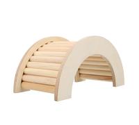 Artibetter Ladder Toy Climbing Ladder Hamster Mice Toy No Foot Damage 16X10X10Cm Multi-Purpose Hamster House Small Bird Climb Bridge Habitat Décor for Puppies and Small Animals