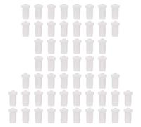 Artibetter Lash Extension Supplies and Anti-blocking Function for Professional Salon 100pcs Eyelash Extension Bottle Needles with Fine Workmanship Stainless Steel for Plastic Bottles