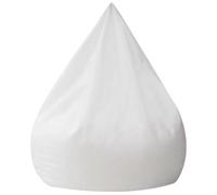 Artibetter Lazy Sofa Inner Sleeve No Filler Soft Comfortable Gauze Cloth Mesh Bean Bag Liner Cover Replacement White Easy Cleaning Living Room Use