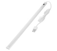 Artibetter Led Strip Light Sensor Infrared Induction Under Cabinet Wardrobe Hard Strip White 30cm Intelligent Wall Lamp USB Hand Sweep Hidden in Cabinet