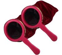 Artibetter Magic Change Bag Stage Prop with Zipper and Twisting Handle 2pcs Easy Carrying Velvet and Plastic to Make Things Appear and Disappear for Performances and Parties for Beginners