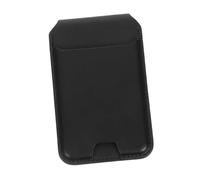 Artibetter Magnetic Cell Phone Credit Card Holder Foldable Phone Stand Id Badge Sleeve Pu Compact Design Desktop Use