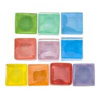 Artibetter Magnets Lightweight with Decorative 10pcs Magnetic Glass Fridge Attachment and Design for Use on Home and Office Cabinets and Bumpers