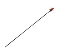 Artibetter Mahl Stick for Painting Wooden Hand Stabilizer with Leather Head 32.5 Inches Long Classic Painter Hand Support Tool Easy to Pack for Fine Art Outdoors Use by Professional