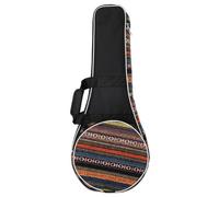 Artibetter Mandolin Made of Sturdy Oxford Cloth Bag Backpack Storage with Thick Padding, Convenient for Transporting, National Style Design, Smooth Finish, for Traveling Musicians