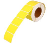 Artibetter Matte Yellow Thermal Label Paper Strong Adhesive Printable Sticker Paper for Label Printers Color-Coded Organizing Tags for Mailing Shipping Pricing