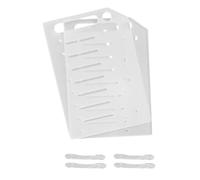 Artibetter Mechanical Hard Disk Rack Hard Drive Accessories Acrylic 3.5-inch 8 Layer Multi-layer Heat Dissipation Convenient Installation for Computer Case
