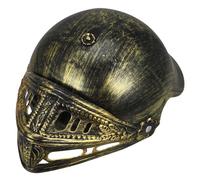 ARTIBETTER Medieval Roman Soldier Helmet Cosplay Headgear Roman Warrior Hat Party Prop for Men Boys Wartime Costume Accessory