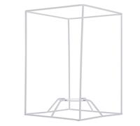 ARTIBETTER Metal DIY Lamp Shade Frame Iron Wire Lampshade Bracket Replacement for Table and Pendant Lamps Square Frame 14X20Cm Handmade Light Fixture