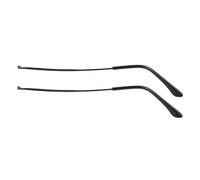 Artibetter Metal Eyeglasses Replacement Temples Comfortable Lightweight Arms for Repair Fit Black Color Resistant to Collision and Wear