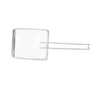ARTIBETTER Metal French Fry Scoop Stainless Steel Fine Mesh Skimmer Spoon with Handle Durable Oil Filter for Kitchen Frying Chicken Fries Crispy Food Separation and Draining